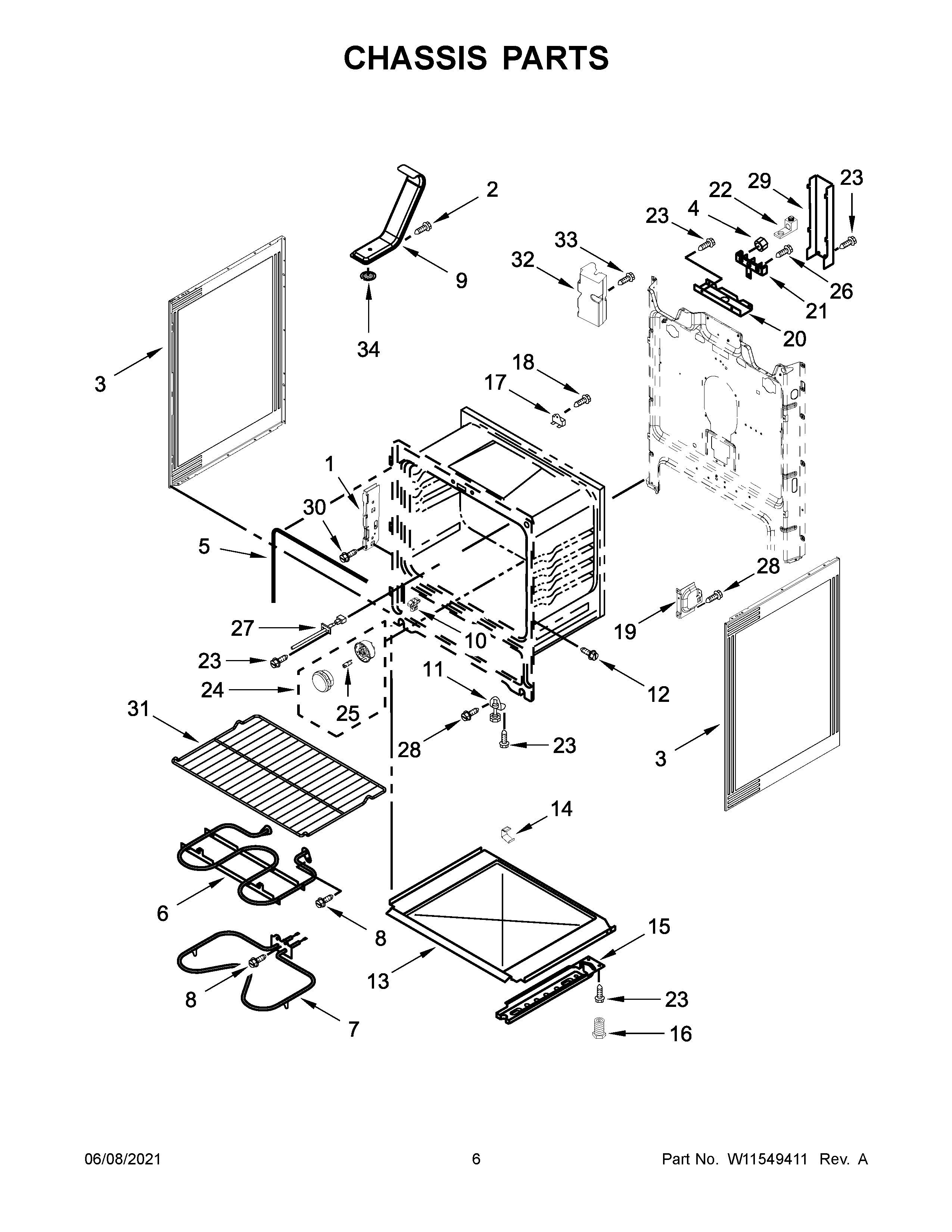 Chassis parts