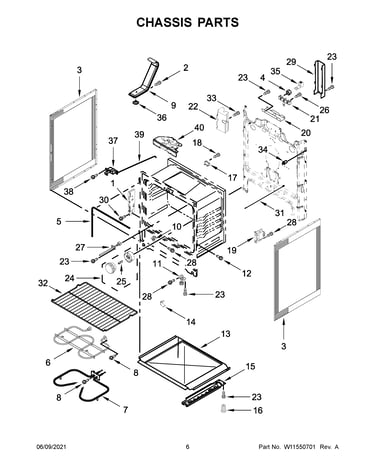 Chassis parts
