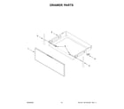 Whirlpool WFE525S0JS1 drawer parts diagram