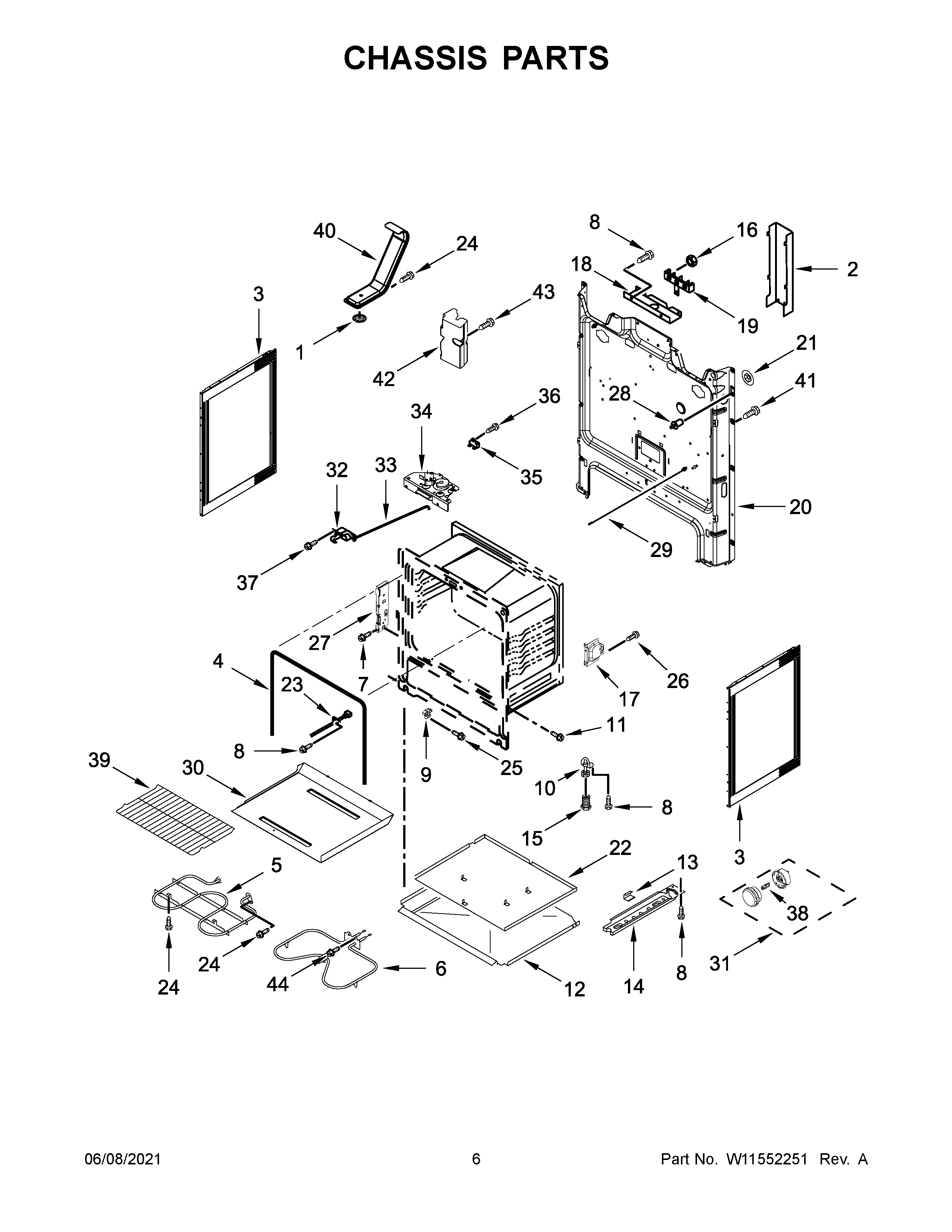 Chassis parts