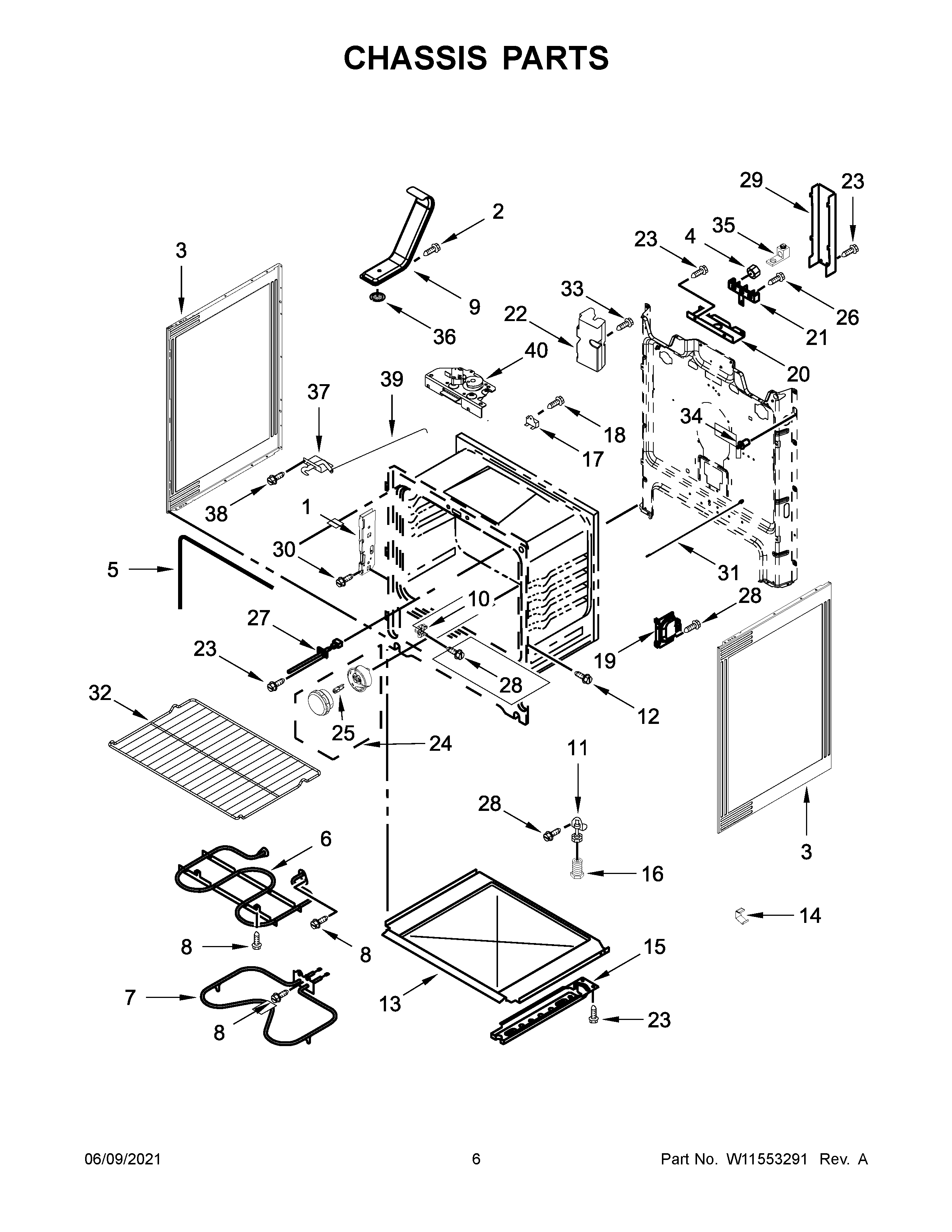 Chassis parts