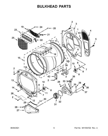 Bulkhead parts