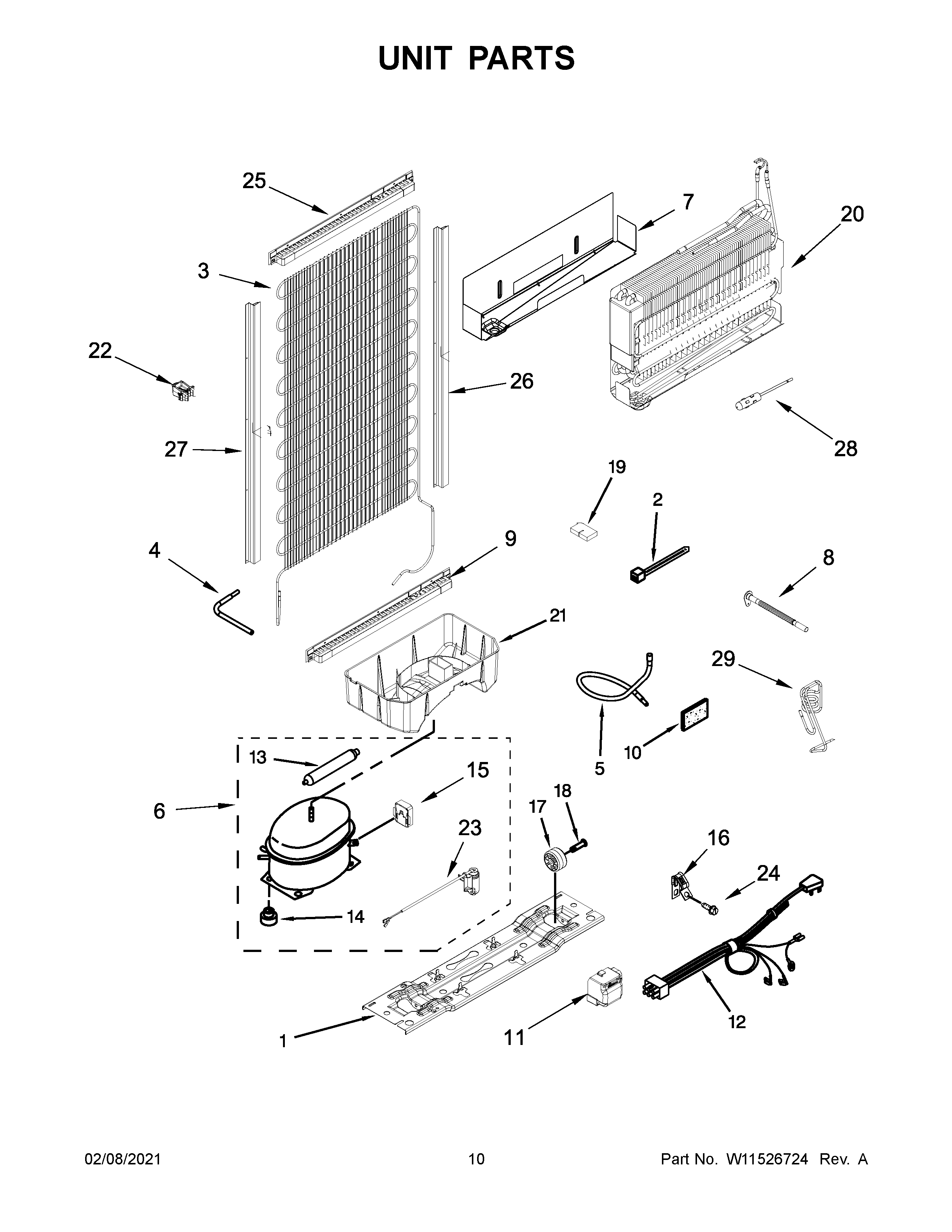 Unit parts