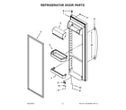 Maytag MSS25C4MGZ03 refrigerator door parts diagram