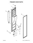 Freezer door parts