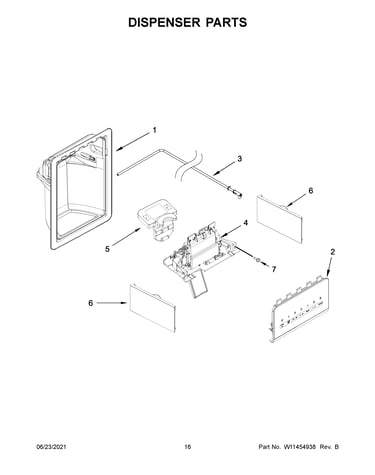 Dispenser parts