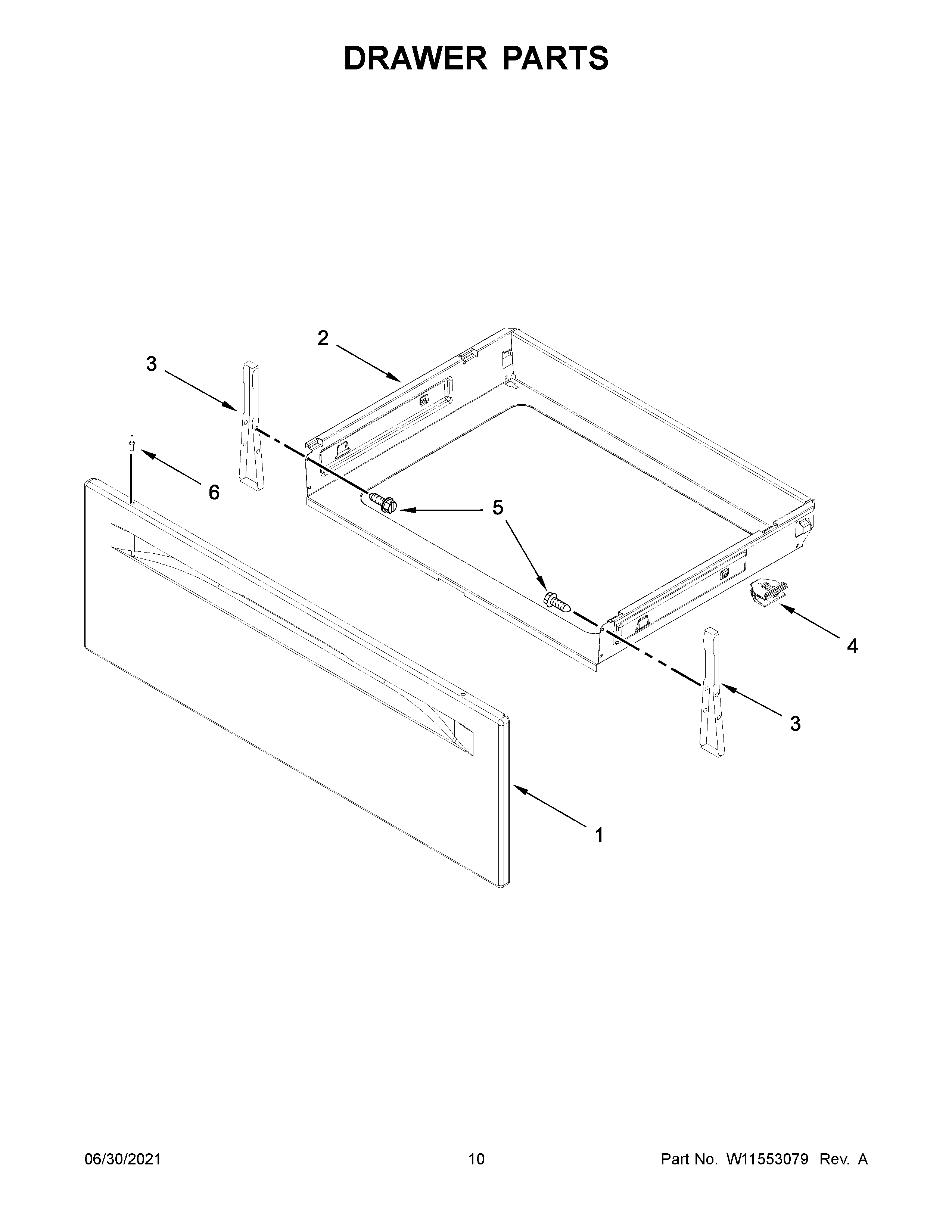 Drawer parts
