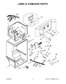 Liner & icemaker parts