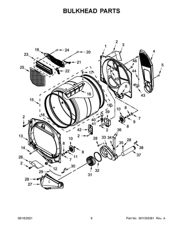 Bulkhead parts