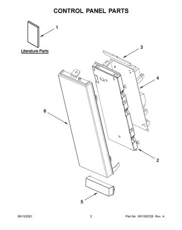Control panel parts