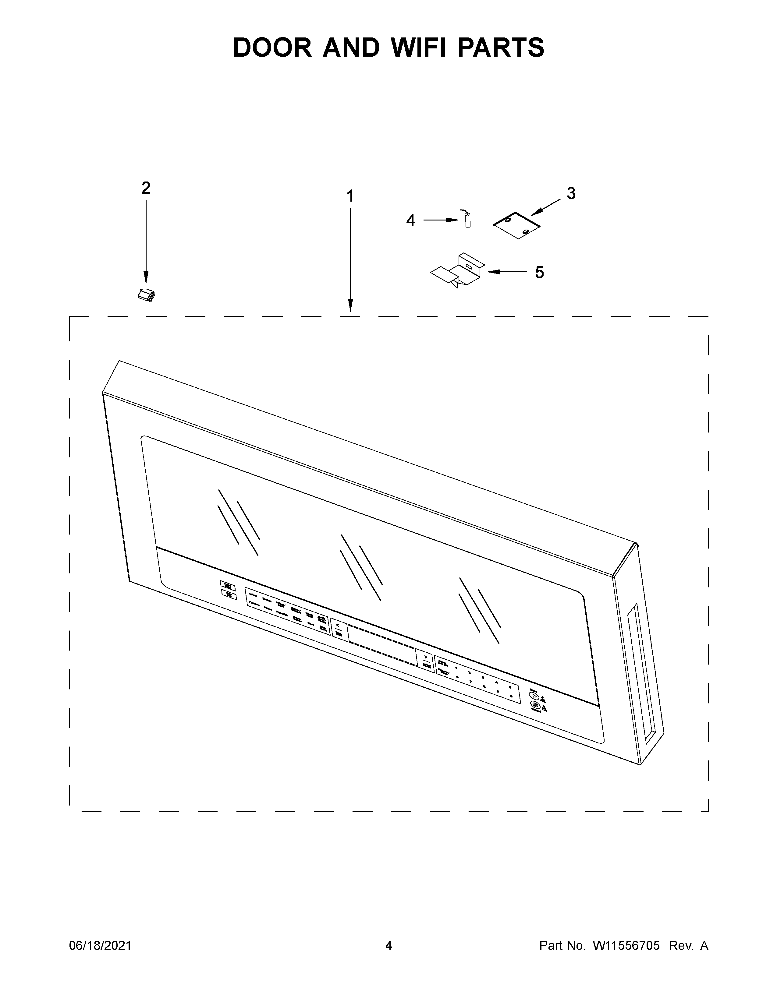 Door and wifi parts