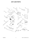 Air flow parts