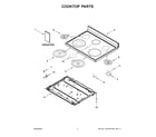 Maytag MER6600FB3 cooktop parts diagram