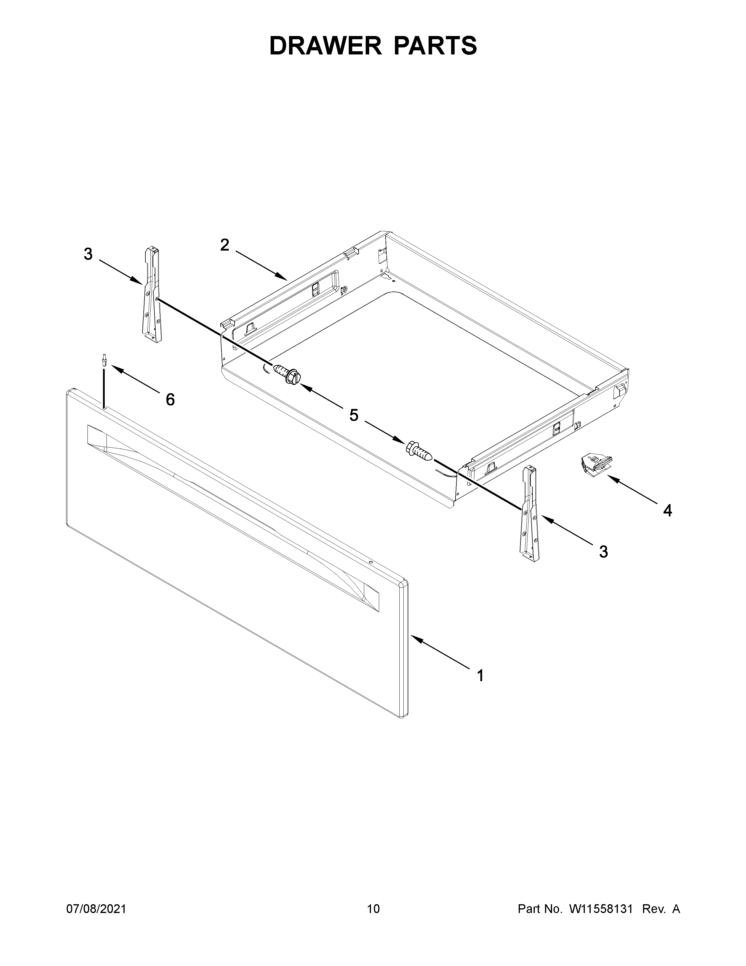 Drawer parts