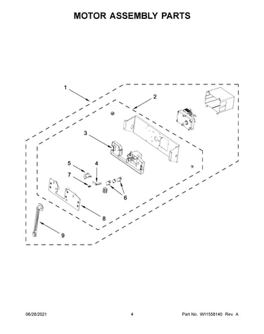 Motor assembly parts