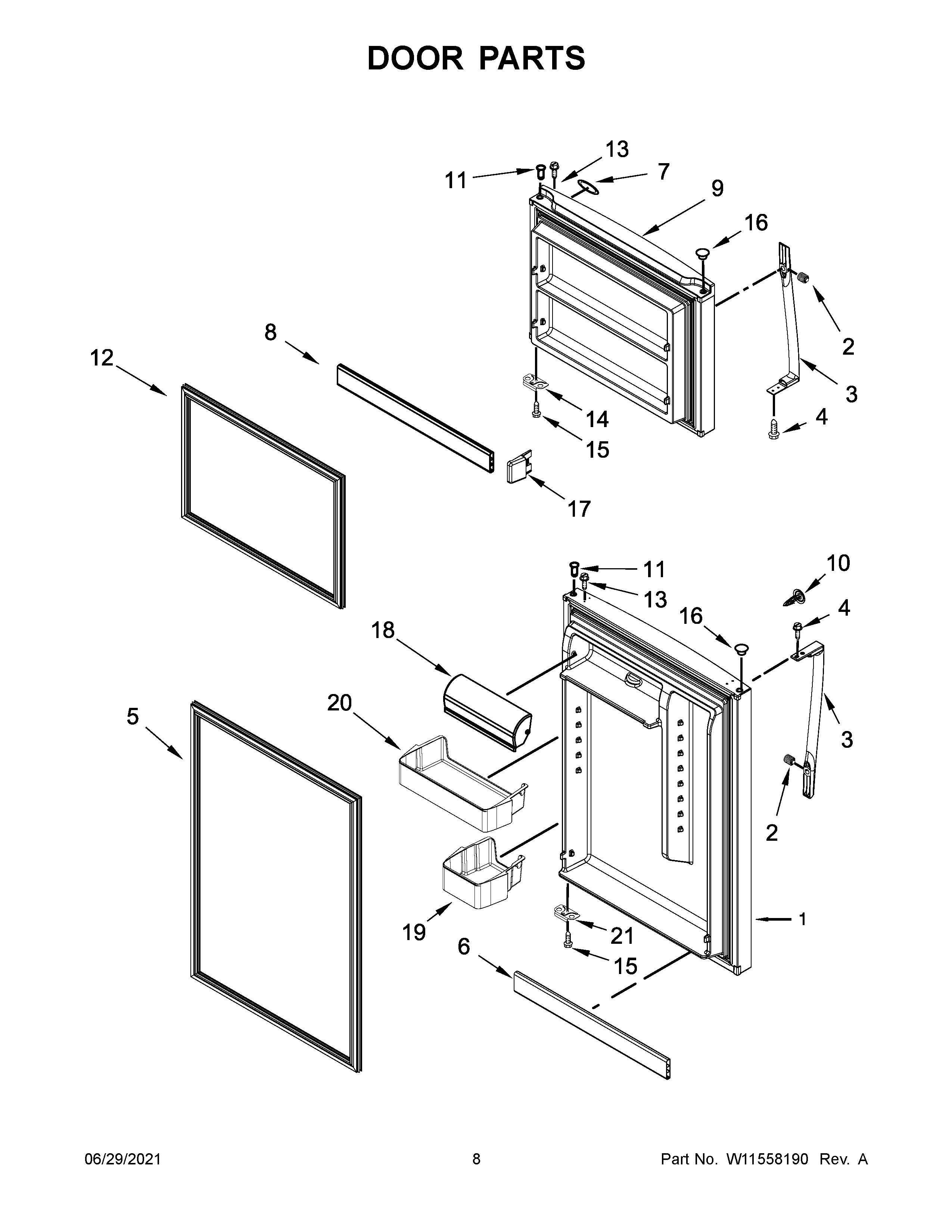 Door parts