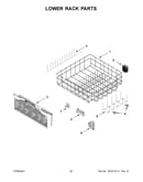 Lower rack parts
