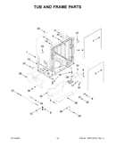 Tub and frame parts