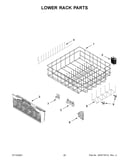 Lower rack parts