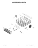 Lower rack parts
