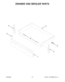 Drawer and broiler parts