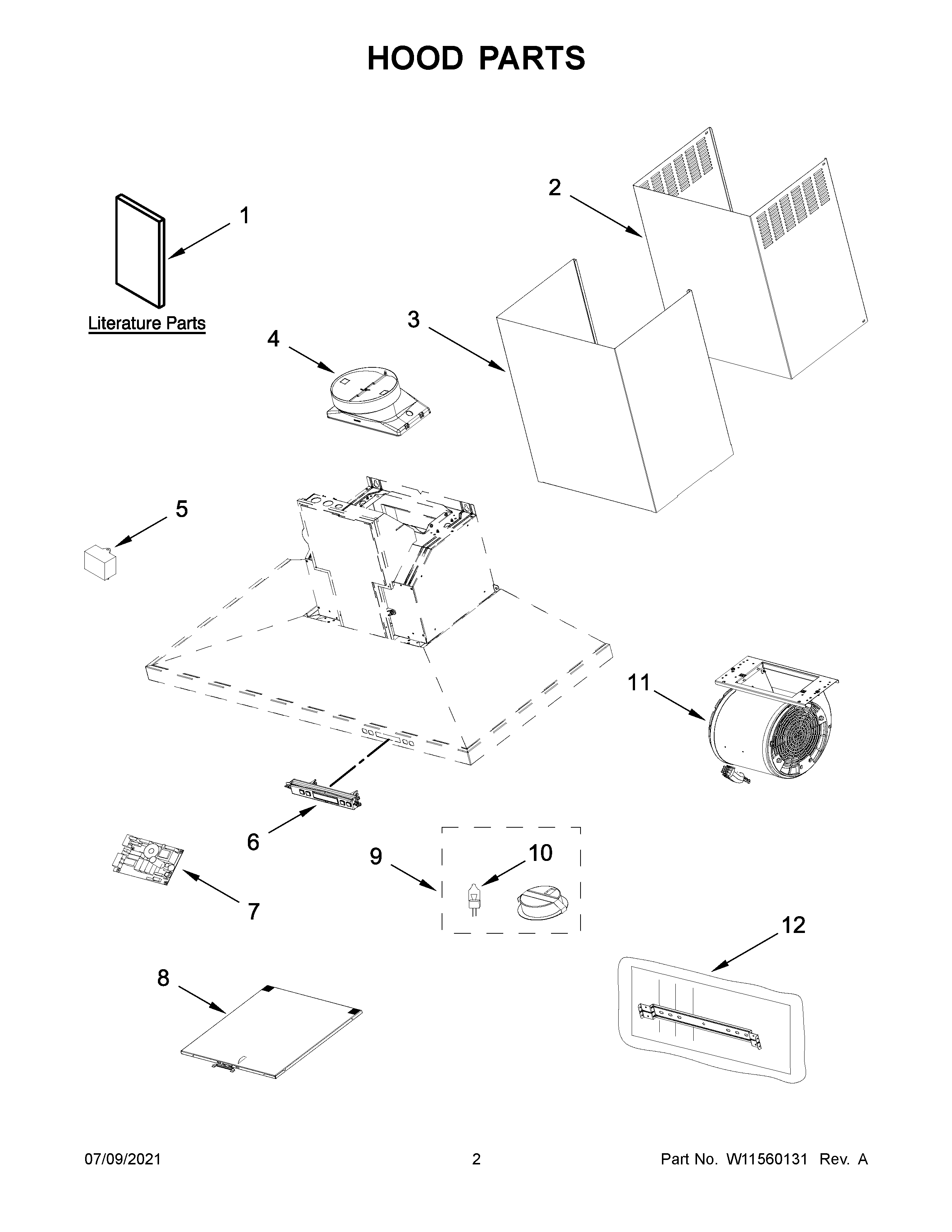 Hood parts