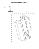 Control panel parts