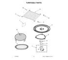 Whirlpool WMH76719CH0 turntable parts diagram