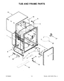 Tub and frame parts