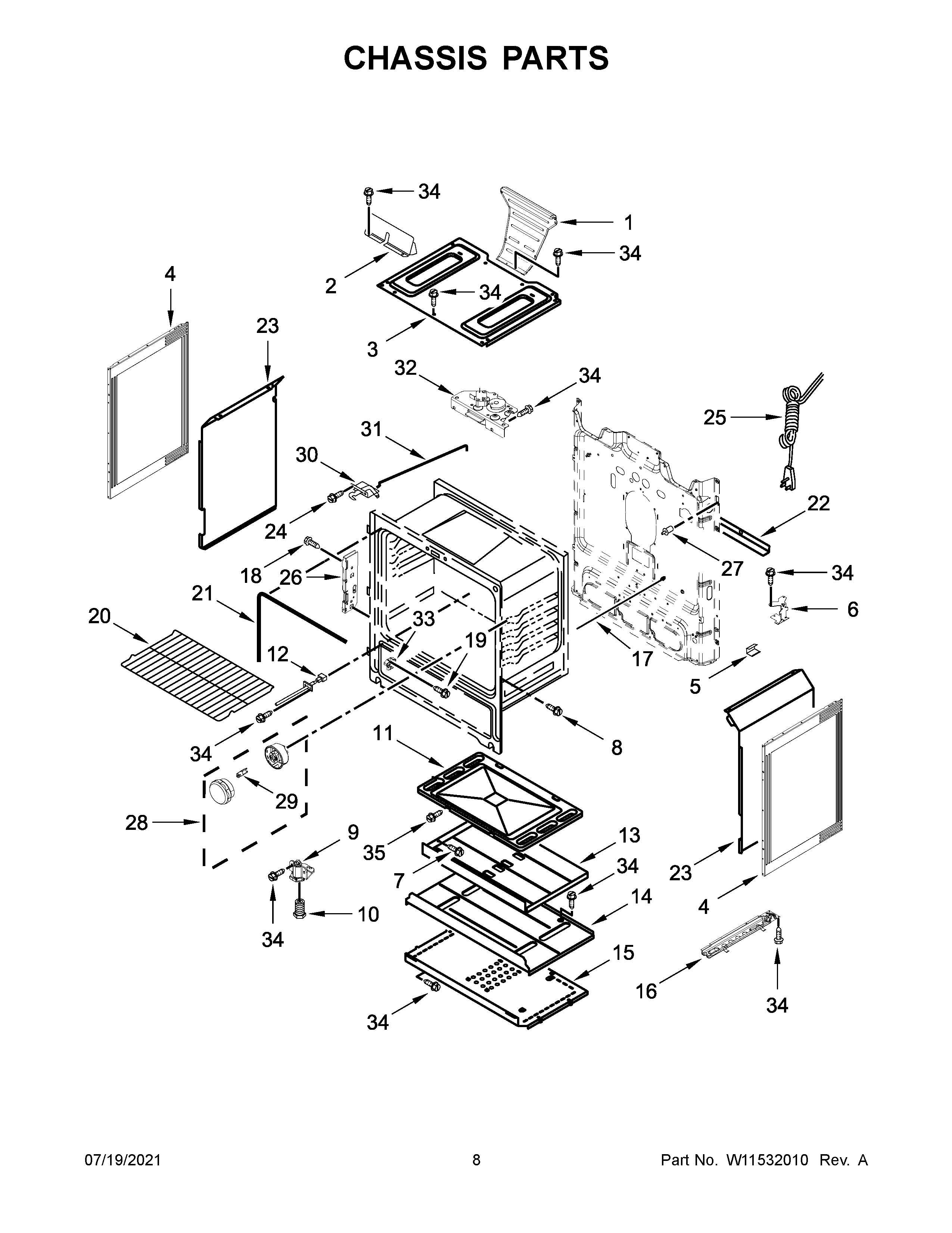 Chassis parts