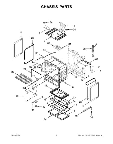 Chassis parts