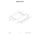 Maytag YMER8800FZ4 drawer parts diagram
