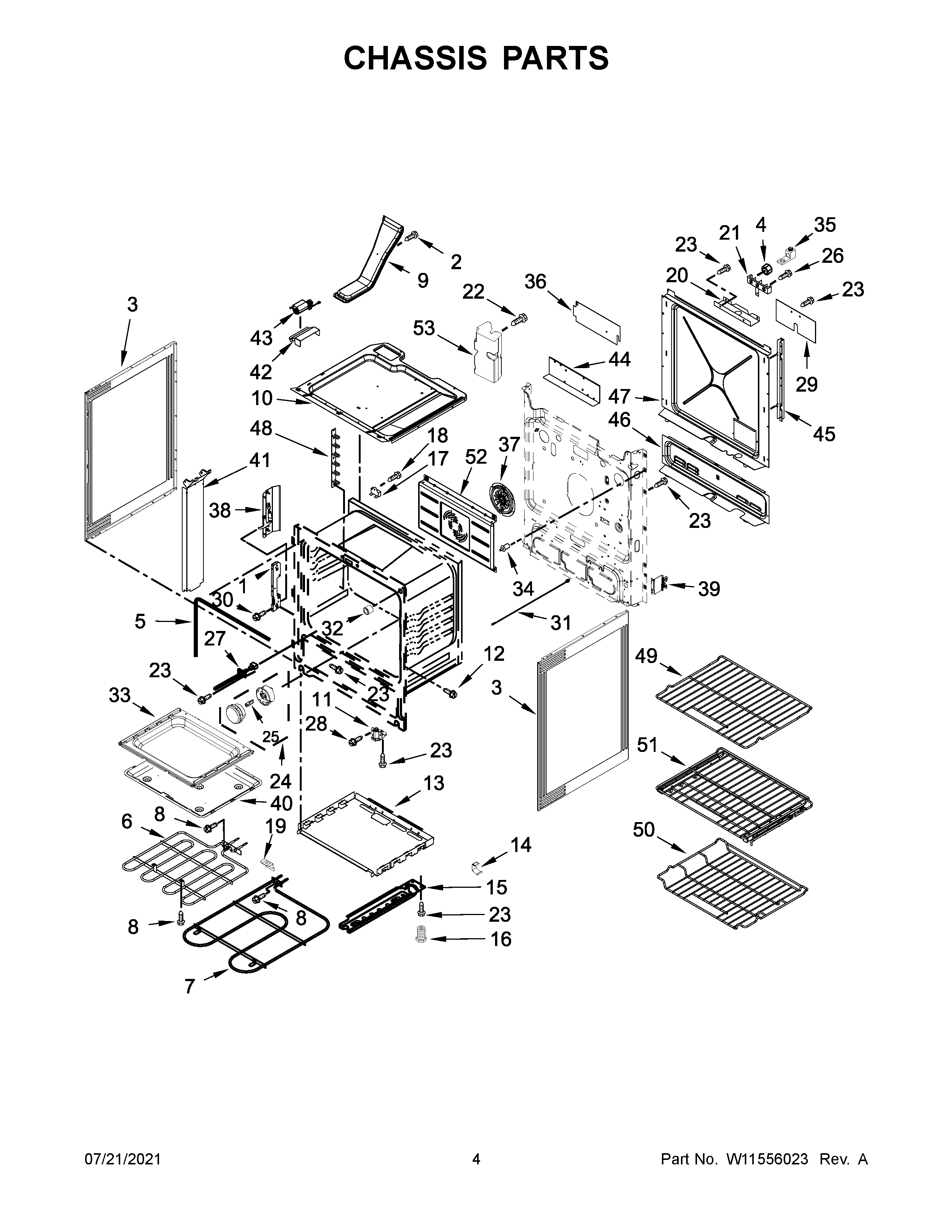 Chassis parts