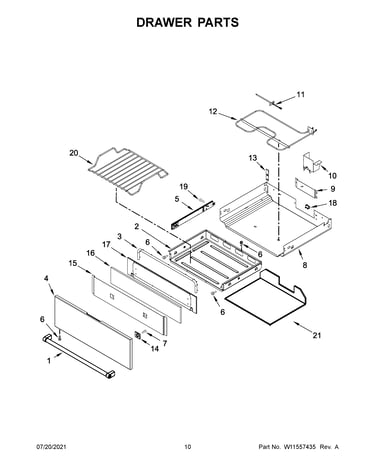 Drawer parts