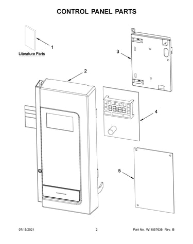 Control panel parts