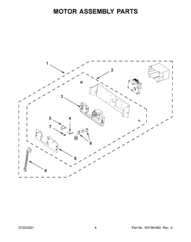 Motor assembly parts