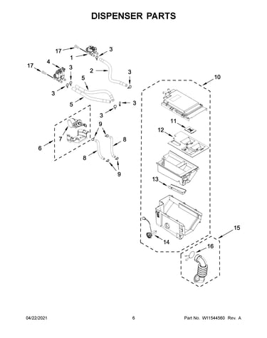 Dispenser parts