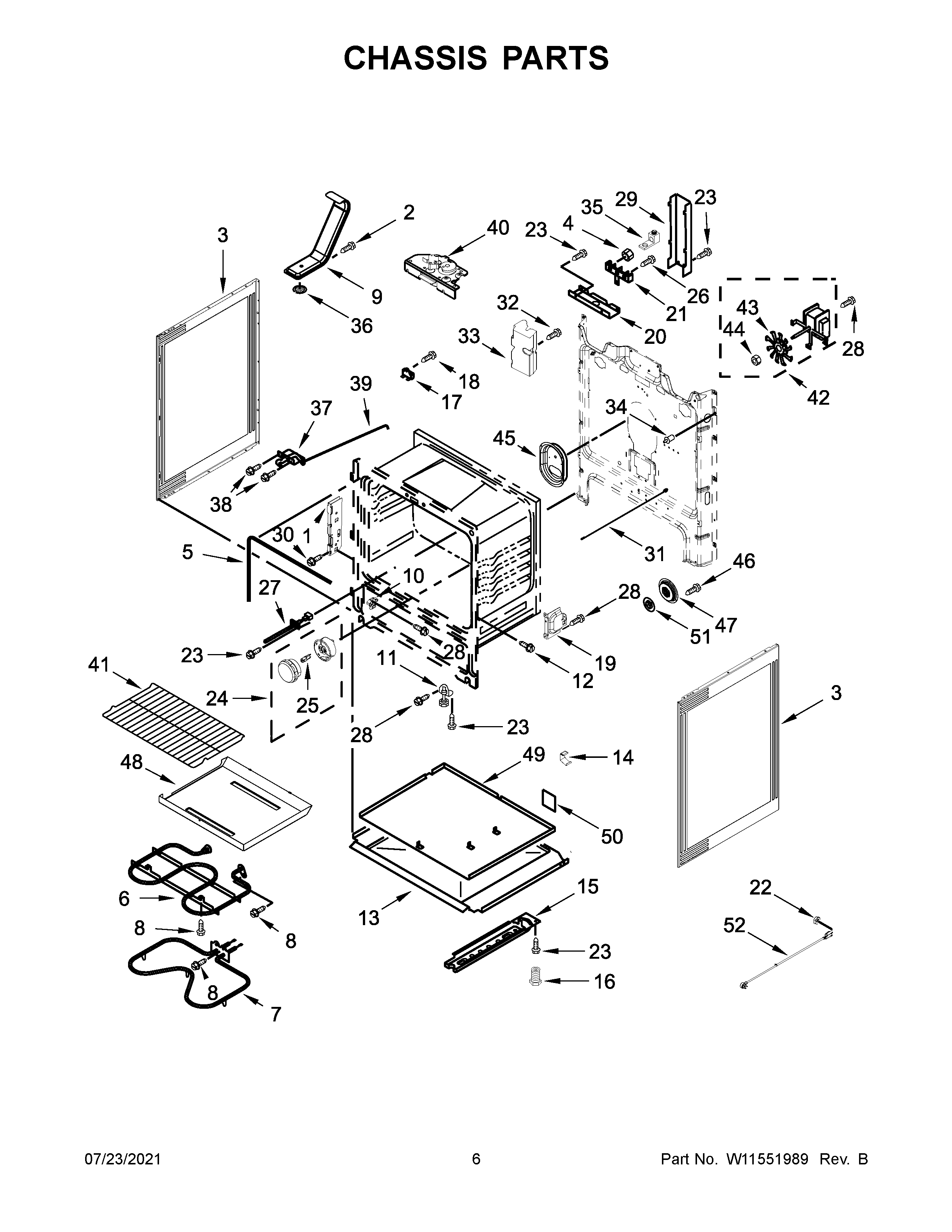 Chassis parts