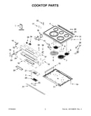 Cooktop parts