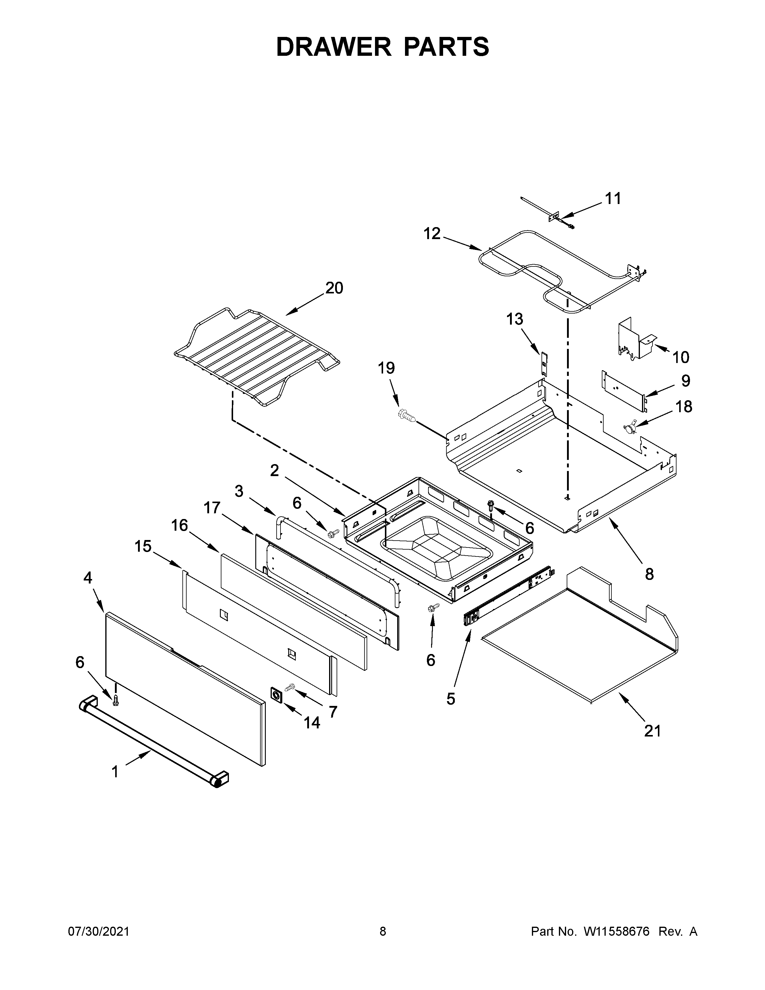 DRAWER PARTS