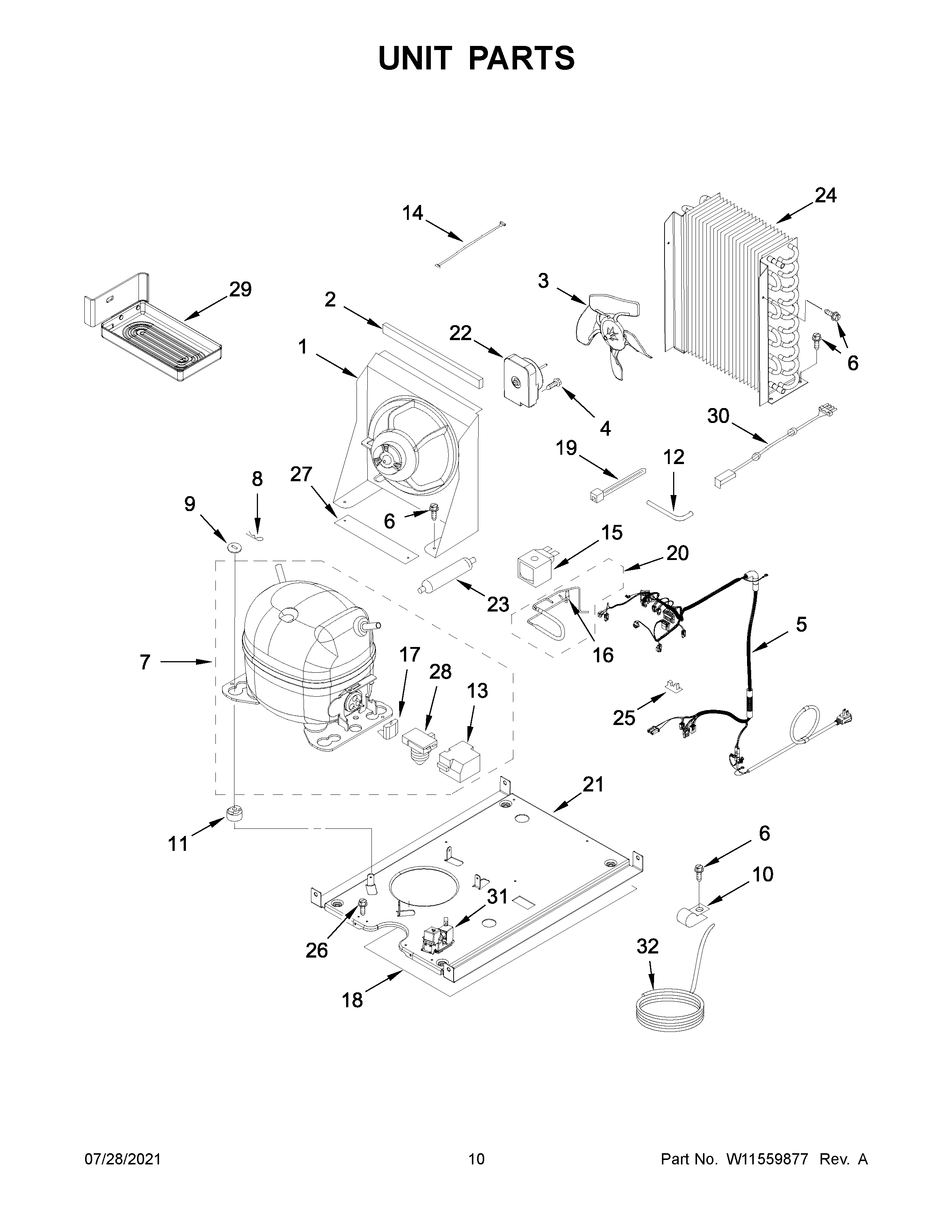 Unit parts