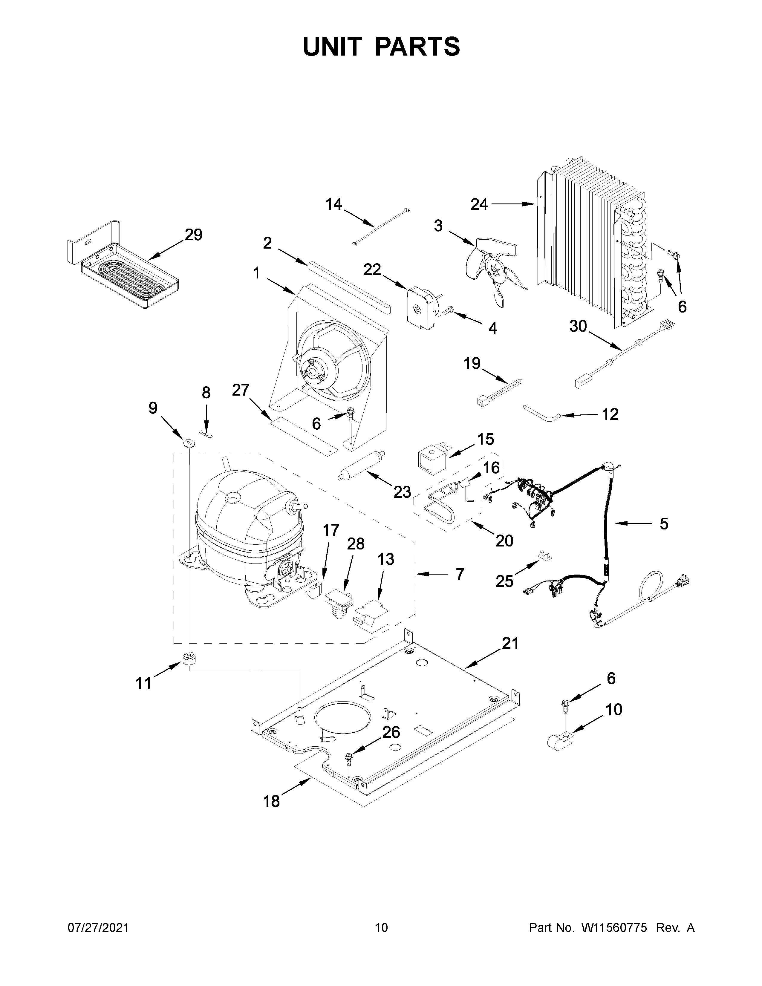 Unit parts