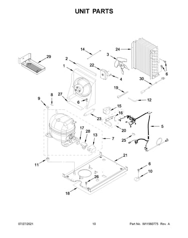 Unit parts