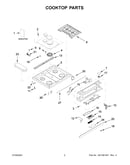 Cooktop parts