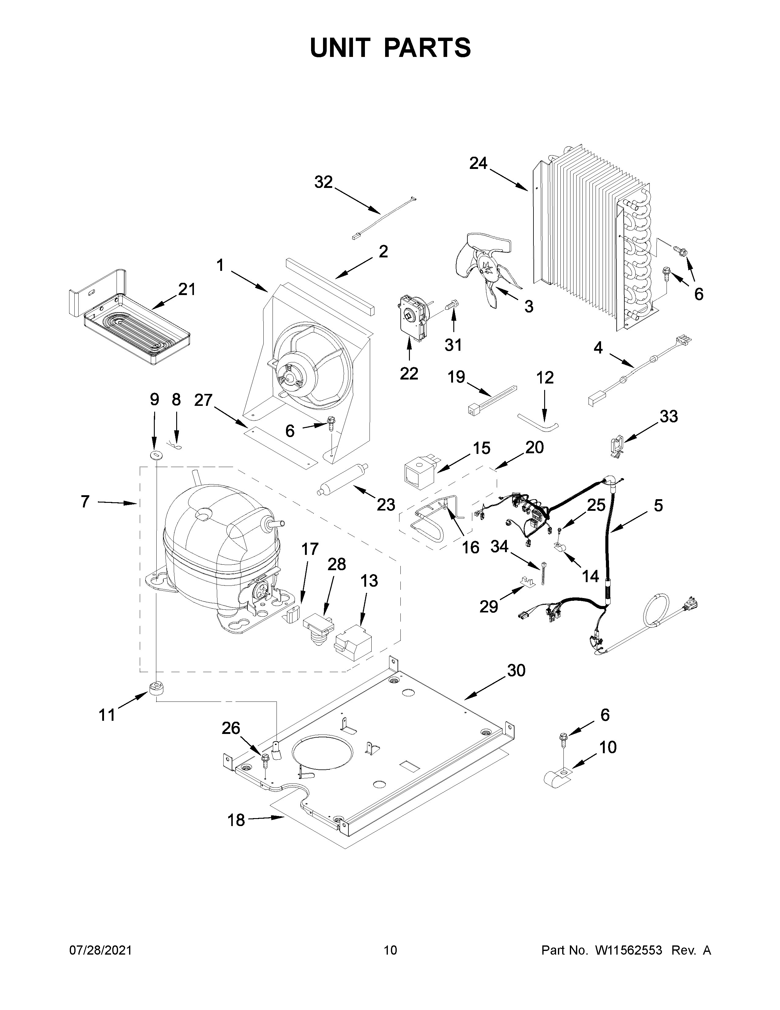 Unit parts