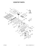 Cooktop parts
