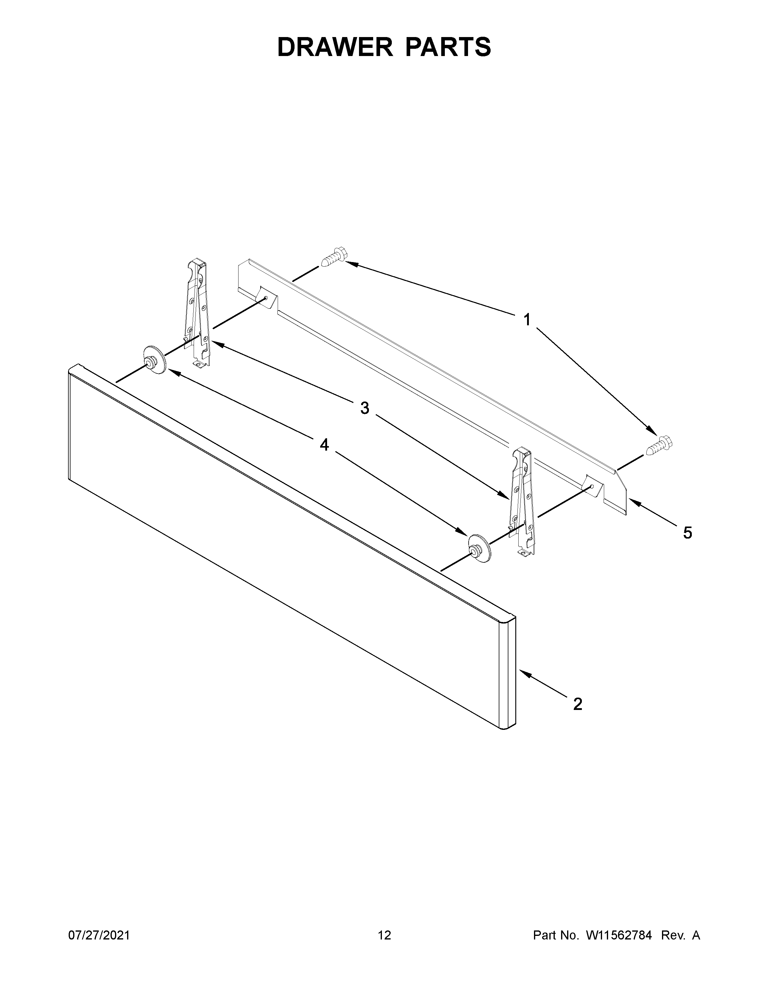 Drawer parts