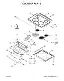 Cooktop parts