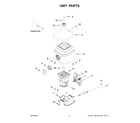 KitchenAid 5KSB4026ESP0 unit parts diagram