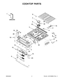 Cooktop parts